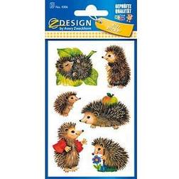 AVERY Zweckform Paper sticker Hedgehogs 106428 [Levering: 6-14 dage]